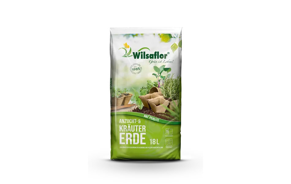 Wilsaflor® Anzucht- und Kräutererde mit Perlite